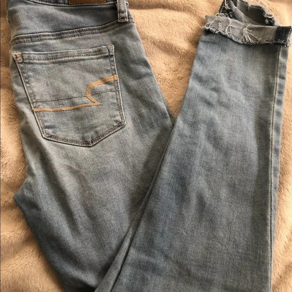 AmericN Eagle jeggings size 4, cropped - Picture 5 of 5